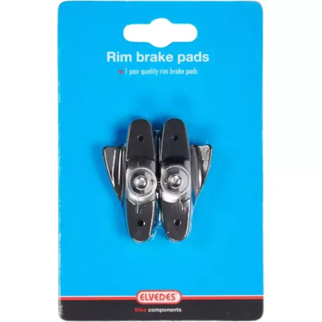 Elvedes Universele remblokken - 55mm - Hoog remvermogen - Witte compound - Geschikt voor racefietsen