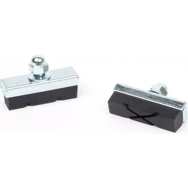 Elvedes Caliper velgremblokjes - X-groove ontwerp - Verbeterde remprestaties - 40 mm - Wit - Per paar