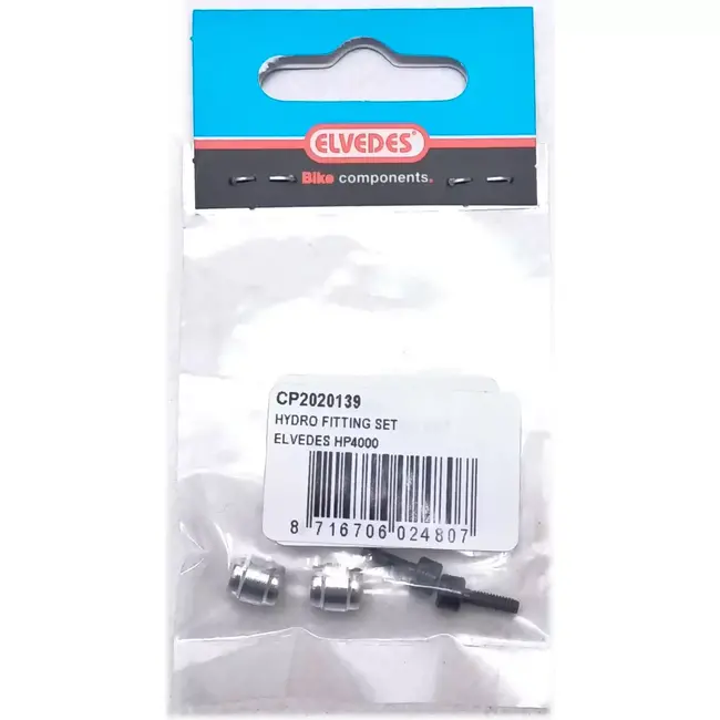 Elvedes Hydraulische slangset - Geschikt voor HP4000 - Zilver - Eenvoudige installatie