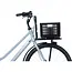 Basil Compacte fietskrat - 17,5L - Gerecycled kunststof - Zwart - Voor MIK & Racktime systemen