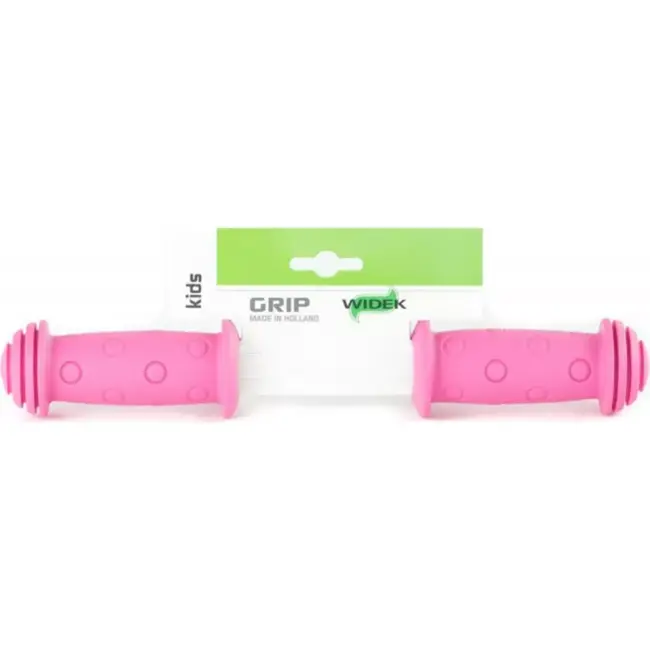 Widek Kinderfiets handvatten - roze - extra breed - veilige grip - 100 mm