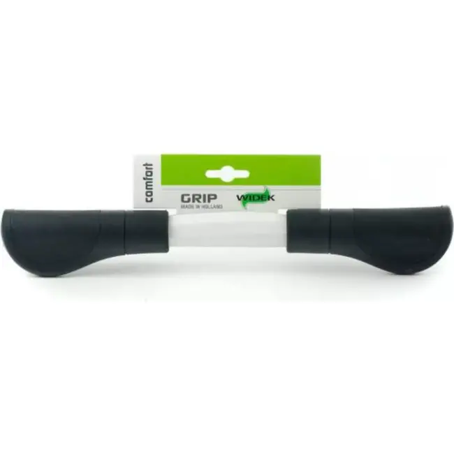 Widek Handvatten stadsfiets - Comfortabel rubber - Zwart - 11 cm - Per paar
