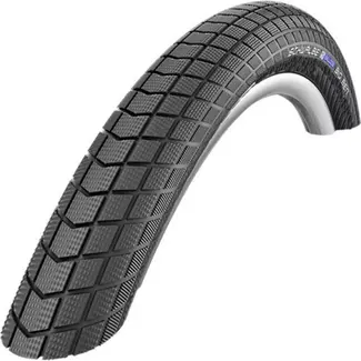 Schwalbe Big Ben Plus fietsband - 3mm GreenGuard - Snakeskin - Zwart met reflectie - 20x2.15