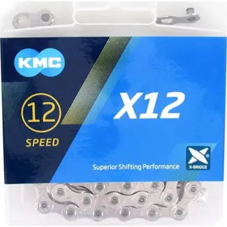 KMC 12-speed fietsketting - zilver - 126 schakels - duurzaam en soepel schakelen