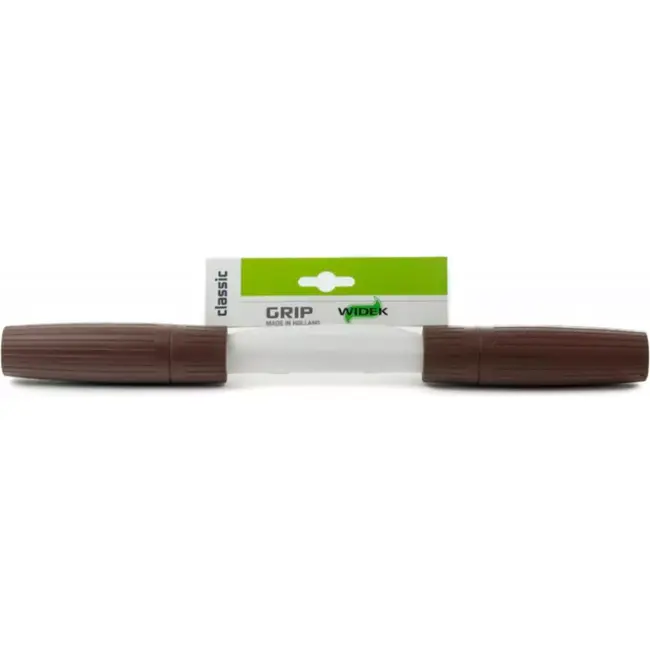 Widek Klassieke fietshandvatten - honingbruin - robuust en comfortabel - 120 mm