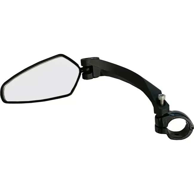 Falkx Fietsspiegel links - acryl glas - 11x5 cm - verbeterde zichtbaarheid