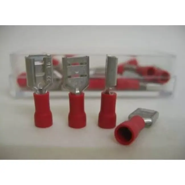 Bofix Platte kabelschoenen 6.3mm - vrouwelijk - set van 25 stuks