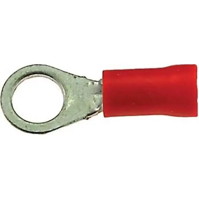 Bofix Kabelschoen oog M5 - Vertind koper - PVC-isolatie - 25 stuks