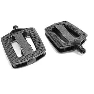 Falkx Fietspedalen - Kunststof - Anti-slip - Reflectoren - Zwart