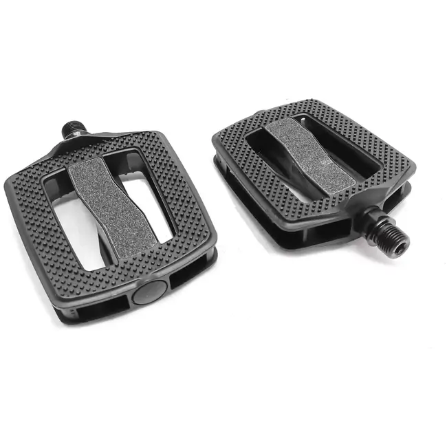 Falkx Fietspedalen - Kunststof - Anti-slip - Reflectoren - Zwart