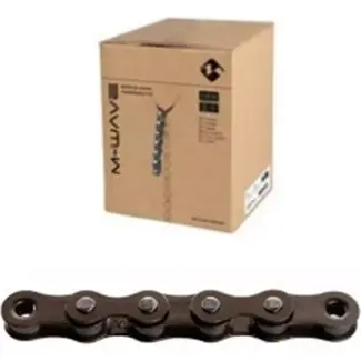 Ventura Single speed ketting - 15m rol - grijs/bruin - inclusief 10 verbindingsschakels