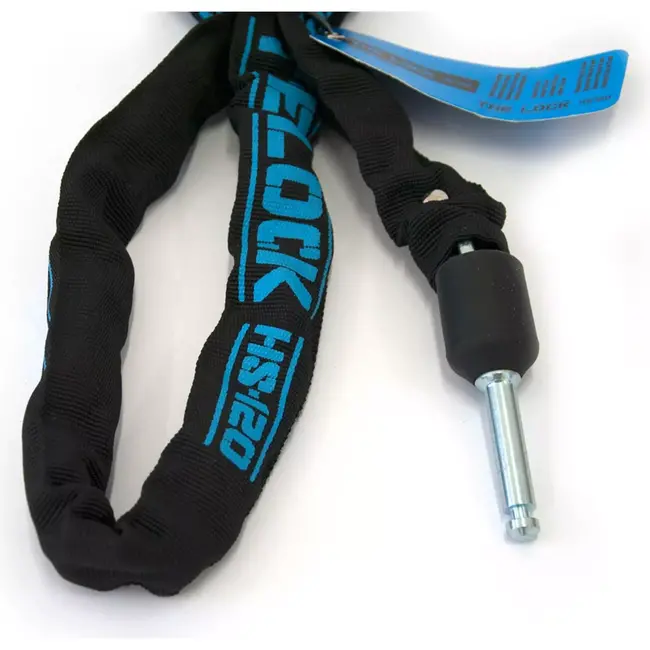 AXA Insteekketting - 120 cm - 5.5 mm dikte - Geschikt voor ringsloten - Verhoogde fietsbescherming