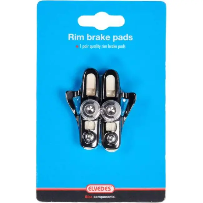 Elvedes Race velgremschoenen - 55mm - White Compound - Shimano compatibel - Aluminium cartridge