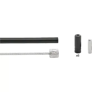 Elvedes Kabelkit voor Nexus 3-speed en derailleur - RVS - Zwart - 1,7m/2,25m