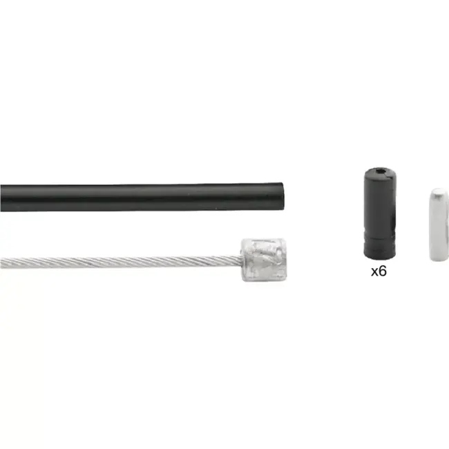 Elvedes Kabelkit voor Nexus 3-speed en derailleur - RVS - Zwart - 1,7m/2,25m