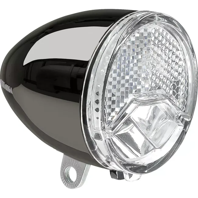 AXA Retro fietskoplamp - 15 lux LED - Automatische sensor - Steady functie - Water- en schokbestendig