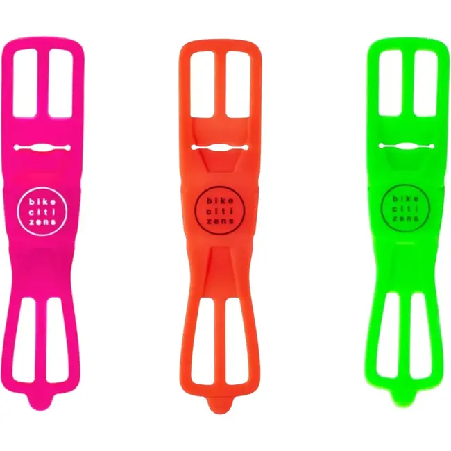 Bike Citizens Universele telefoonhouder - hoogwaardig silicone - voor fiets - assorti kleur