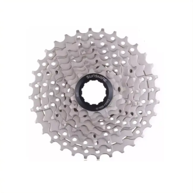 Sunshine 8-speed cassette - 11-30T - energie-efficiëntie - compatibel met diverse shifters