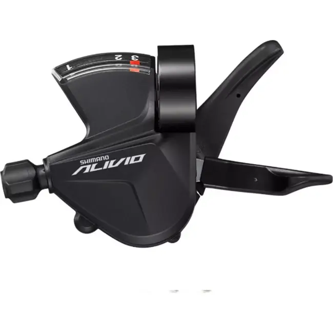 Shimano 3-speed shifter - links - RAPIDFIRE PLUS - licht en responsief - voor mountainbikes