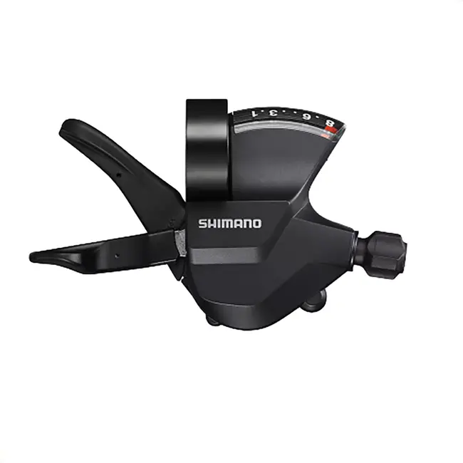 Shimano 8-speed shifter - snelle en lichte bediening - geschikt voor mountainbikes - inclusief binnenkabel
