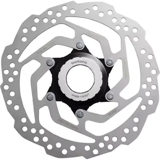 Shimano Remschijf 160mm - Center Lock - Verbeterde warmteafvoer - Voor hars remblokken