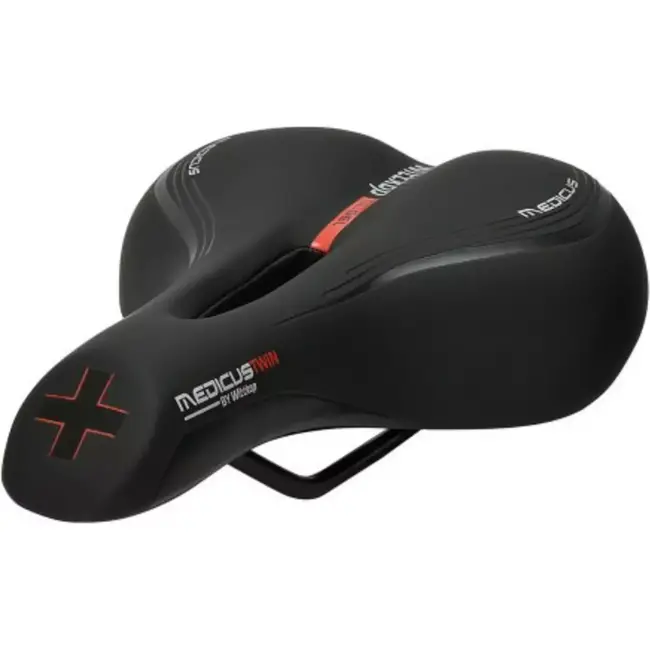 Wittkop Dames trekkingzadel - Gel comfort - Ergonomisch ontwerp - Zwart