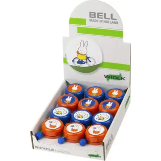 Widek Kleurrijke kinderfietsbel - verrassende kleuren - diameter >30mm