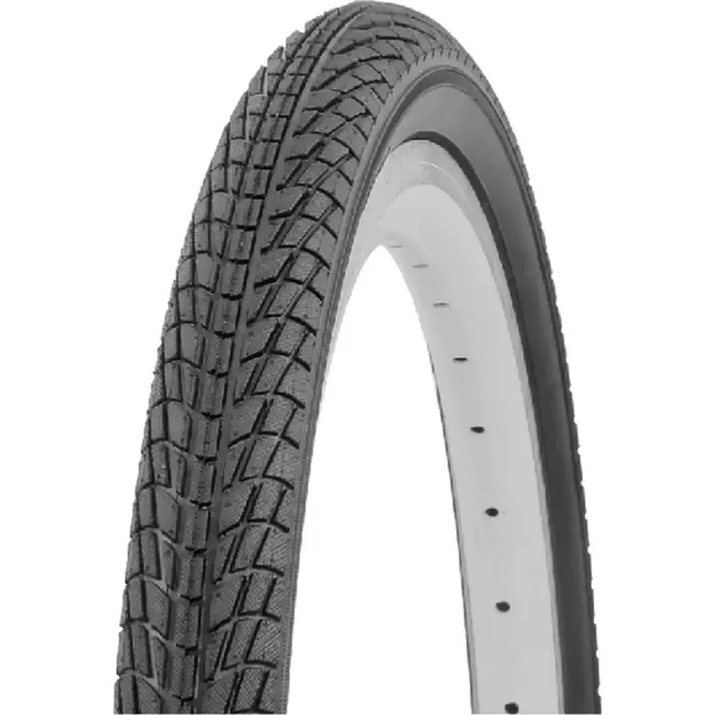 WOLFF Buitenband - Zwart zonder reflectie - Geschikt voor vouwfietsen - 20x1.75 - ETRTO 47-406