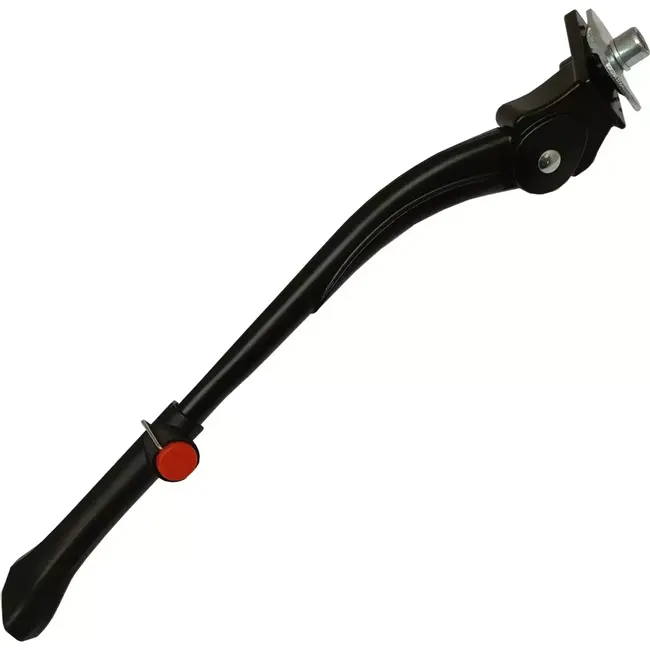 Falkx Verstelbare fietsstandaard - 26-28 inch - zwart - brede plaat - robuust ontwerp