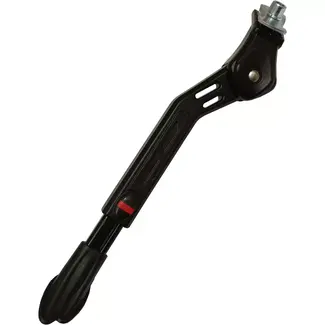 Falkx Verstelbare fietsstandaard - brede basis - geschikt voor e-bikes - 24-28 inch - zwart
