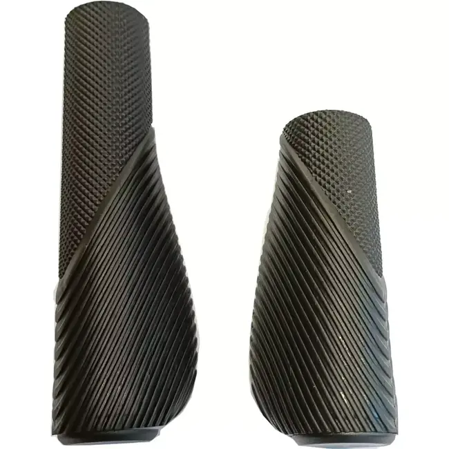 Falkx Handvatten - Zwart - Ergonomisch - 92/135mm - Fietsaccessoire