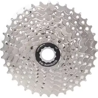 Sunshine 9-speed cassette - 11-36 tanden - zilver - lichtgewicht en duurzaam