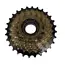 Falkx 8-speed freewheel - index 13-28 - zwart - duurzaam materiaal