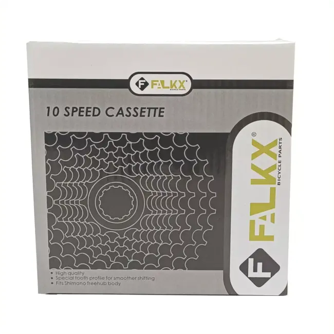 Falkx 10-speed cassette - breed bereik - 11-36 tanden - lichtgewicht ontwerp