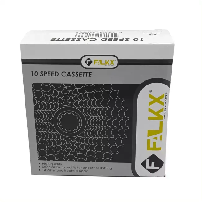 Falkx 10-speed cassette - 11-27 tandwielen - Geschikt voor racefietsen - Compatibel met Shimano systemen