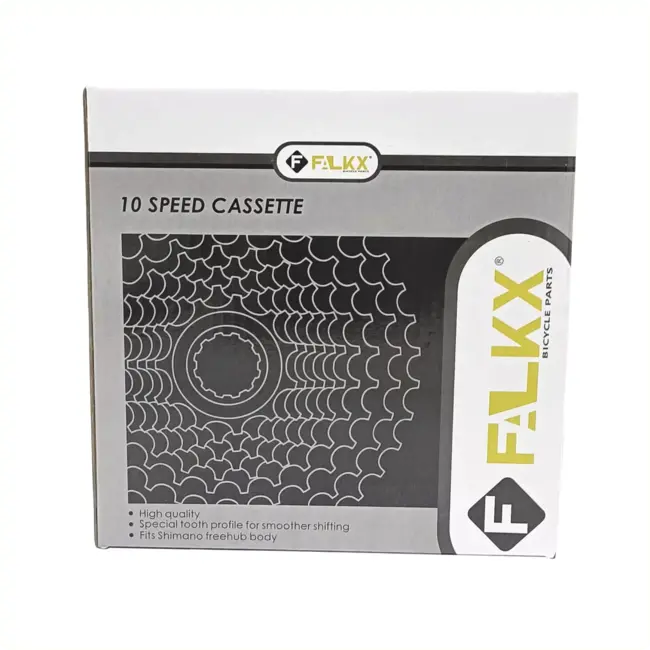 Falkx 10-speed cassette - 11-40T - Lichtgewicht - Duurzaam - Geschikt voor E-bikes en mountainbikes