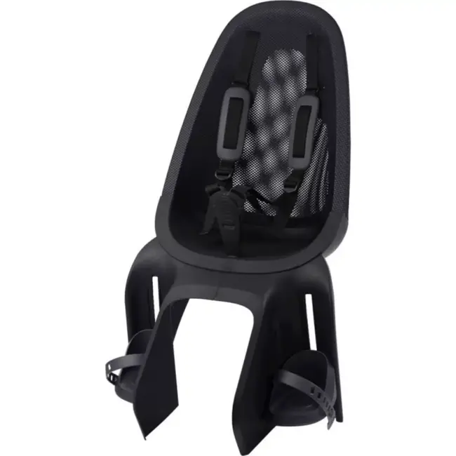 Widek Kinderzitje fiets - lichtgewicht - vijfpuntsgordel - zwart/geel