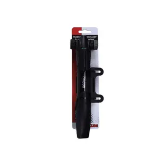 Simson Compacte framepomp - telescopisch - dubbele pompkop - 5.5 bar - met framehouder
