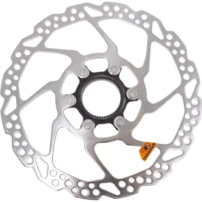 Shimano Remschijf - RVS - 180mm - Centerlock - Duurzaam en Betrouwbaar