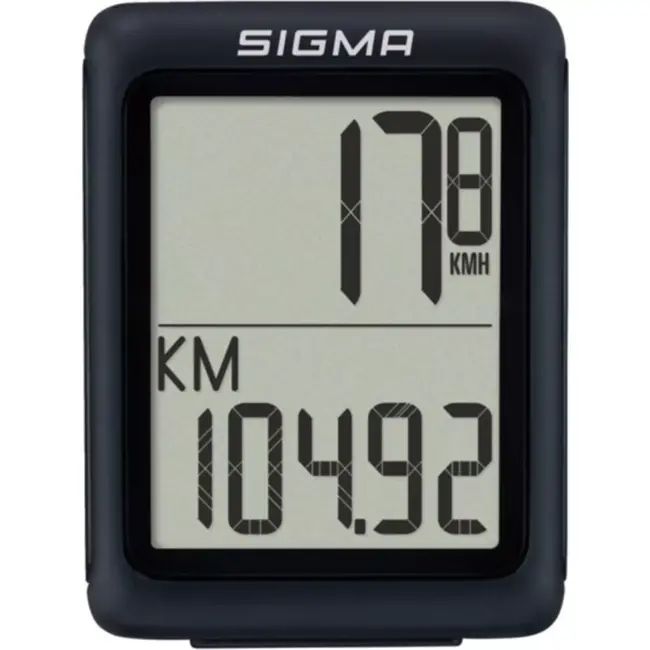 Sigma Compacte fietscomputer - 5 functies - waterdicht - lange batterijduur - gebruiksvriendelijk