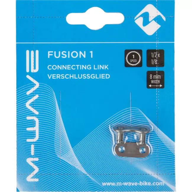 M-Wave Verbindingsschakel single speed - 8mm - Duurzaam en efficiënt - Voor een soepele rit