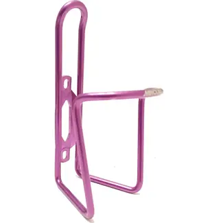 Falkx Paarse aluminium bidonhouder - lichtgewicht en duurzaam - zonder bouten - geschikt voor 500ml/750ml bidons