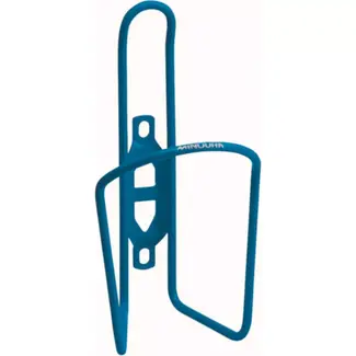 Falkx Blauwe aluminium bidonhouder - lichtgewicht - voor 500ml/750ml flessen - zonder bouten