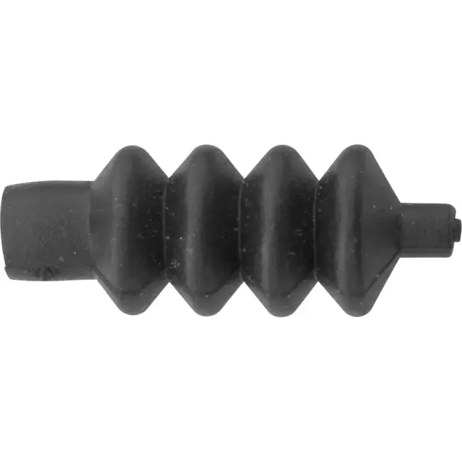 Elvedes V-brake harmonicarubber - 35mm - zwart - 15 stuks - duurzaam en effectief