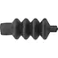 Elvedes V-brake harmonicarubber - 35mm - zwart - 15 stuks - duurzaam en effectief