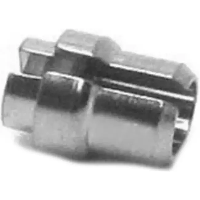 Bofix Kabelnippel met sleuf - zilver - set van 25 stuks