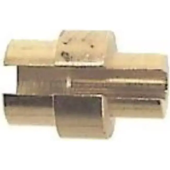 Bofix Kabel verlengnippel met sleuf - set van 12 - zilverkleurig - voor fietsreparatie