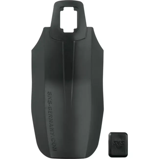 SKS Spatlap voor fiets - 50-53 mm - Inclusief spatbordstang clip - Zwart