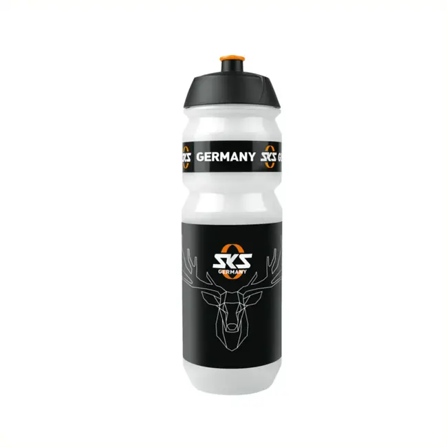 SKS Bidon 750 ml - Ergonomisch - Lekvrij - Push/Pull Ventiel - Hertenontwerp
