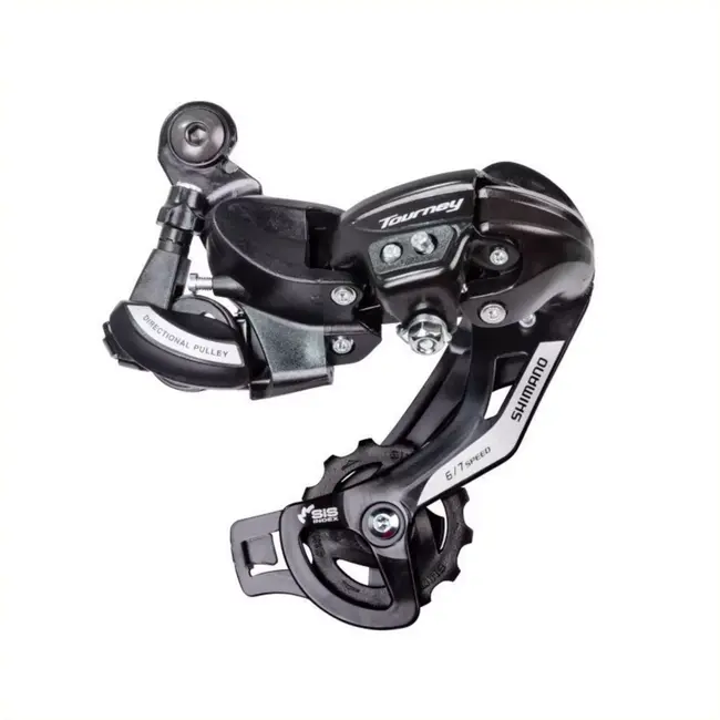 Shimano Achterderailleur - 6/7-speed - Direct mount - Zwart - Met oog
